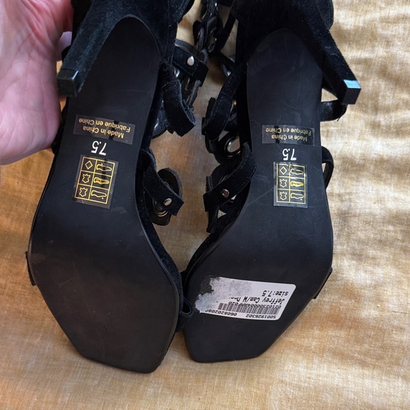 Jeffrey Campbell strappy cage heels - Picture 16 of 17